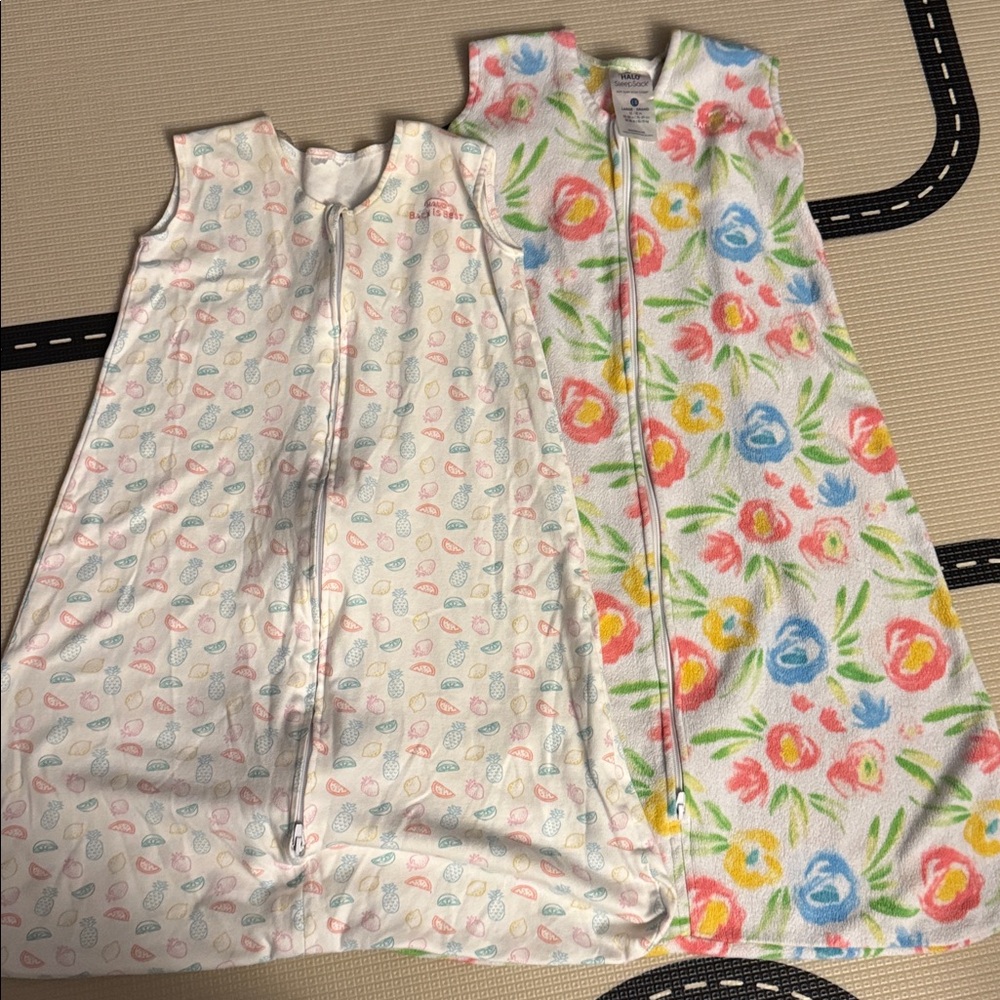 Bundle of 2 halo sleep sack size L 12-18M